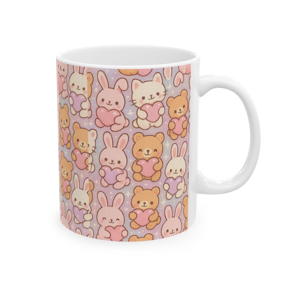 Bunny Ceramic Mug, (11oz, 15oz)