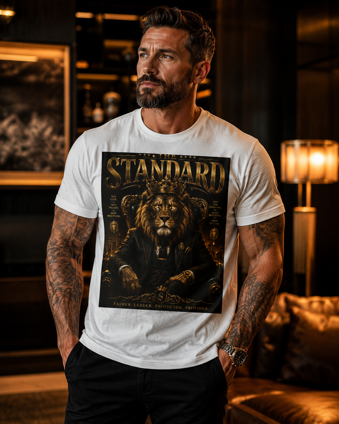 The Standard Lion Dad Shirt