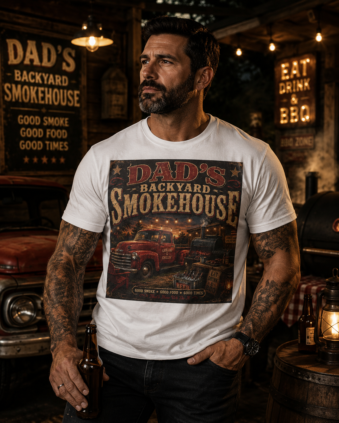 Dad’s Backyard Smokehouse Shirt
