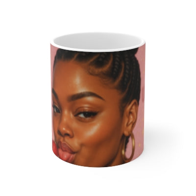 Boss Energy Mug - Empowering 11oz Coffee Cup for Confident Individuals