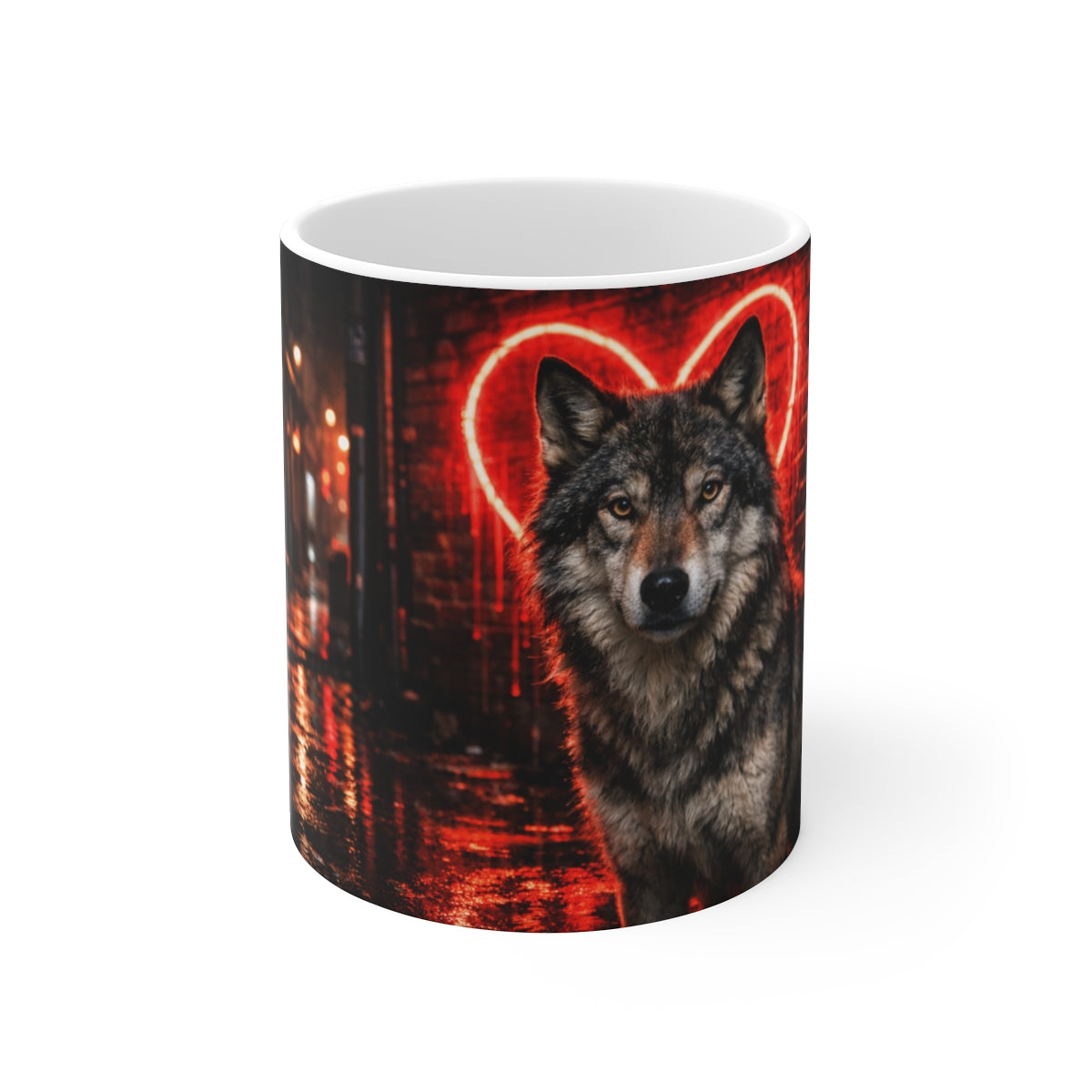 Midnight Wolf Valentine Cozy Gift Box | Blanket, Mug, Tumbler & Hot Cocoa Bundle