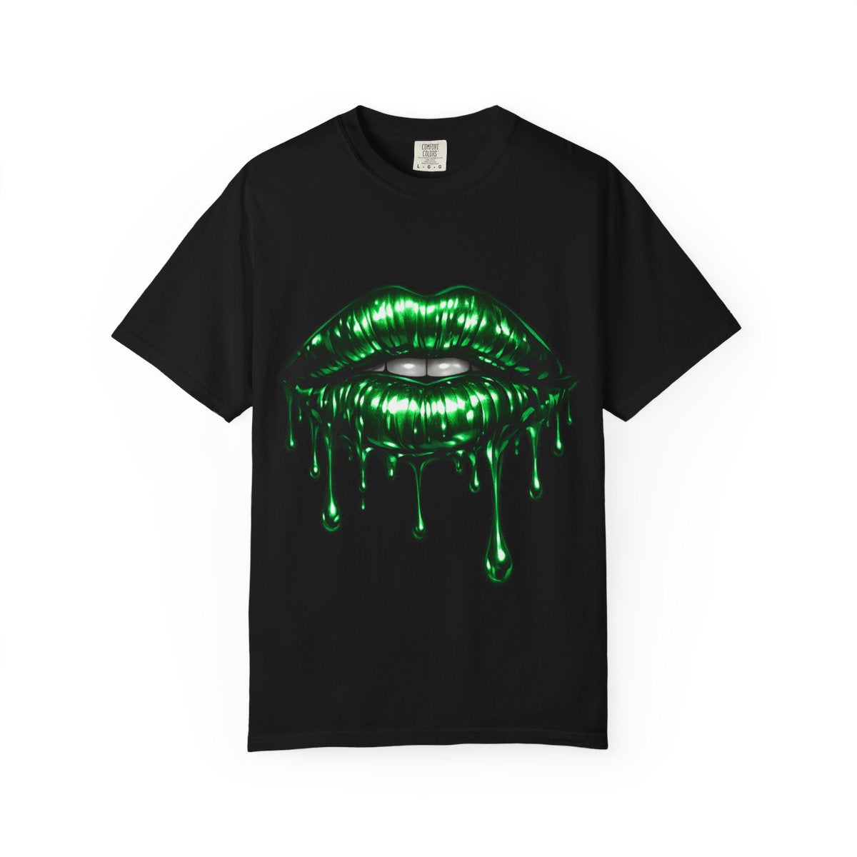 Dripping Green Lips T-Shirt