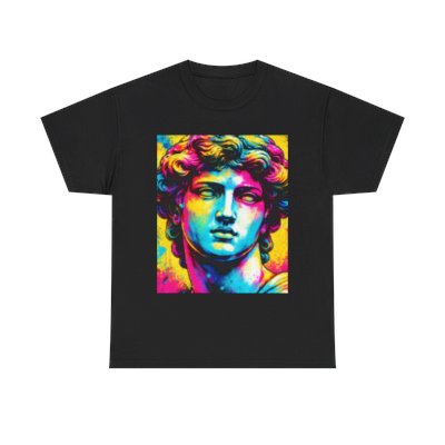 Pop Art David – Vibrant Streetwear Graphic Tee