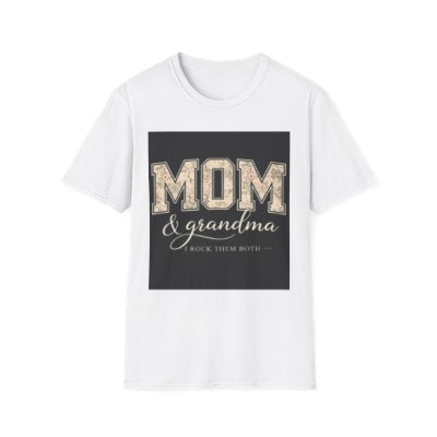 Mom & Grandma I Rock Them Both Floral Graphic Tee | Cute Mother’s Day Shirt for Moms & Grandmas